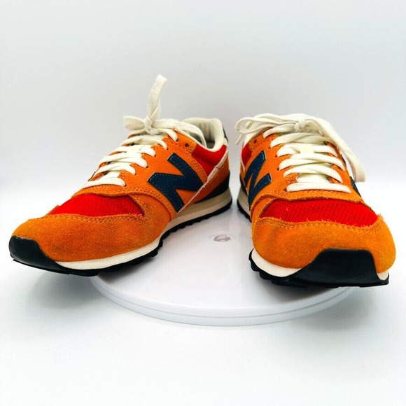New Balance 996 Vintage Orange Suede Sneakers‎ Womens 6.5B Preppy Academia Retro - Picture 3 of 11